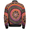 Australia Aboriginal Bomber Jacket - Aboriginal Dot Art Design Bomber Jacket