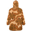 Australia Aboriginal Snug Hoodie - Aboriginal Art Background Connection Concept Snug Hoodie