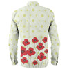 Australia Aboriginal Long Sleeve Shirt - Poppy Flowers Background In Aboriginal Dot Art Style Long Sleeve Shirt