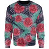 Australia Aboriginal Sweatshirt - Australian Hakea Flower Artwork Sweatshirt
