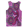 Australia Aboriginal Men Singlet - Dot Patterns From Indigenous Australian Culture Men Singlet