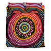 Australia Aboriginal Bedding Set - Aboriginal Showcasing Dot Art Design Bedding Set