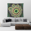 Australia Aboriginal Tapestry - Aboriginal Art Painting Decorated With The Colorful Dots Tapestry