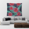 Australia Aboriginal Tapestry - Australian Hakea Flower Artwork Tapestry