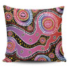 Australia Aboriginal Pillow Cases - Aboriginal Background Featuring Dot Design Pillow Cases