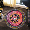 Australia Aboriginal Round Rug - Aboriginal Dot Art Design Round Rug