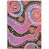 Australia Aboriginal Area Rug - Aboriginal Background Featuring Dot Design Area Rug