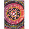 Australia Aboriginal Area Rug - Aboriginal Dot Art Design Area Rug