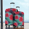 Australia Aboriginal Luggage Cover - Australian Hakea Flower Artwork Luggage Cover