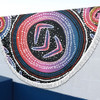 Australia Aboriginal Beach Blanket - Aboriginal Boomerang Dot Art Beach Blanket