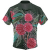 Australia Aboriginal Hawaiian Shirt - Australian Hakea Flowers Painting In Aboriginal Style Hawaiian Shirt