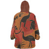 Australia Aboriginal Snug Hoodie - Aboriginal Dot Art With Animals Snug Hoodie