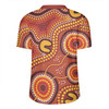 Australia Aboriginal Rugby Jersey - Connection Concept Dot Aboriginal Colorful Painting Rugby Jersey