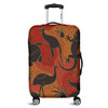 Australia Aboriginal Luggage Cover - Aboriginal Dot Art With Animals Luggage Cover