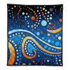 Australia Dreaming Aboriginal Quilt - Aboriginal Culture Indigenous Dot Painting Color Inspired Quilt