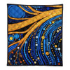 Australia Dreaming Aboriginal Quilt - Aboriginal Indigenous Culture Dot Painting Art Inspired Quilt