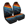Australia Dreaming Aboriginal Car Seat Cover - Aboriginal Culture Indigenous Dreaming Dot Painting Art Inspired Car Seat Cover