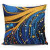 Australia Dreaming Aboriginal Pillow Cases - Aboriginal Indigenous Culture Dot Painting Art Inspired Pillow Cases