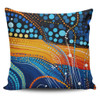 Australia Dreaming Aboriginal Pillow Cases - Colorful Aboriginal With Indigenous Patterns Inspired Pillow Cases