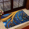 Australia Dreaming Aboriginal Doormat - Aboriginal Indigenous Culture Dot Painting Art Inspired Doormat