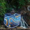 Australia Dreaming Aboriginal Beach Blanket - Aboriginal Culture Indigenous Dot Painting Color Inspired Beach Blanket