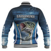 Australia Fishing Custom Baseball Jacket - Jumping Barramundi Fishing  Baseball Jacket