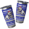 Canterbury-Bankstown Bulldogs Tumbler - Ugly Xmas And Aboriginal Patterns For Die Hard Fan