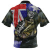 Australia Fishing Hawaiian Shirt - Bad To The Bone Fishing Australia Flag Vintage Hawaiian Shirt