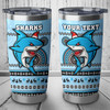 Cronulla-Sutherland Sharks Tumbler - Ugly Xmas And Aboriginal Patterns For Die Hard Fan