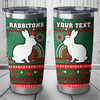 South Sydney Rabbitohs Tumbler - Ugly Xmas And Aboriginal Patterns For Die Hard Fan