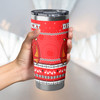 St. George Illawarra Dragons Tumbler - Ugly Xmas And Aboriginal Patterns For Die Hard Fan