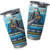 Gold Coast Titans Tumbler - Ugly Xmas And Aboriginal Patterns For Die Hard Fan