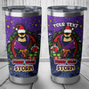 Melbourne Storm Tumbler - Merry Christmas Our Beloved Team With Aboriginal Dot Art Pattern