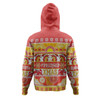 Redcliffe Dolphins Christmas Aboriginal Custom Hoodie - Indigenous Knitted Ugly Xmas Style Hoodie