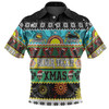 Penrith Panthers Christmas Aboriginal Custom Polo Shirt - Indigenous Knitted Ugly Xmas Style Polo Shirt