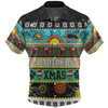 Penrith Panthers Christmas Aboriginal Custom Hawaiian Shirt - Indigenous Knitted Ugly Xmas Style Hawaiian Shirt