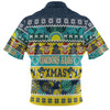 North Queensland Cowboys Christmas Aboriginal Custom Hawaiian Shirt - Indigenous Knitted Ugly Xmas Style Hawaiian Shirt