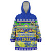 Parramatta Eels Christmas Aboriginal Custom Snug Hoodie - Indigenous Knitted Ugly Xmas Style Snug Hoodie