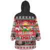 St. George Illawarra Dragons Christmas Aboriginal Custom Snug Hoodie - Indigenous Knitted Ugly Xmas Style Snug Hoodie