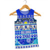 Canterbury-Bankstown Bulldogs Christmas Aboriginal Custom Men Singlet - Indigenous Knitted Ugly Xmas Style Men Singlet