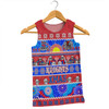 Newcastle Knights Christmas Aboriginal Custom Men Singlet - Indigenous Knitted Ugly Xmas Style Men Singlet