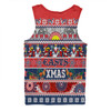 Sydney Roosters Christmas Aboriginal Custom Men Singlet - Indigenous Knitted Ugly Xmas Style Men Singlet