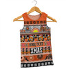 Wests Tigers Christmas Aboriginal Custom Men Singlet - Indigenous Knitted Ugly Xmas Style Men Singlet