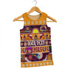 Brisbane Broncos Christmas Aboriginal Custom Men Singlet - Indigenous Knitted Ugly Xmas Style Men Singlet