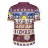 Manly Warringah Sea Eagles Christmas Aboriginal Custom Rugby Jersey - Indigenous Knitted Ugly Xmas Style Rugby Jersey
