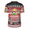 St. George Illawarra Dragons Christmas Aboriginal Custom Rugby Jersey - Indigenous Knitted Ugly Xmas Style Rugby Jersey