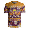 Brisbane Broncos Christmas Aboriginal Custom Rugby Jersey - Indigenous Knitted Ugly Xmas Style Rugby Jersey