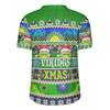 Canberra Raiders Christmas Aboriginal Custom Rugby Jersey - Indigenous Knitted Ugly Xmas Style Rugby Jersey