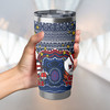 Sydney Roosters Tumbler - Christmas Knit Patterns Vintage Jersey Ugly