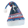 Newcastle Knights Christmas Hat - Ugly Xmas And Aboriginal Patterns For Die Hard Fan